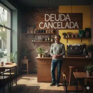 Pareja ordenando facturas y extractos para solicitar la exoneración con ejemplos claros de resultados